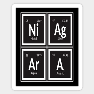 Elements of Niagara City Sticker